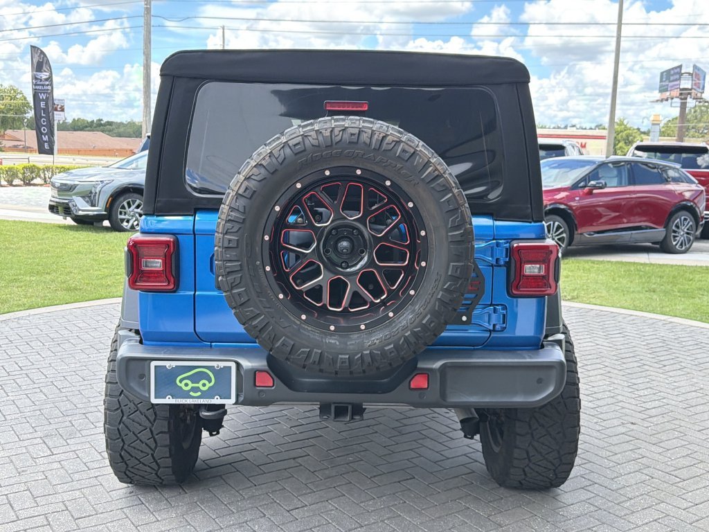 Used 2024 Blue Jeep 4-Door Sport S 4x4 image 5