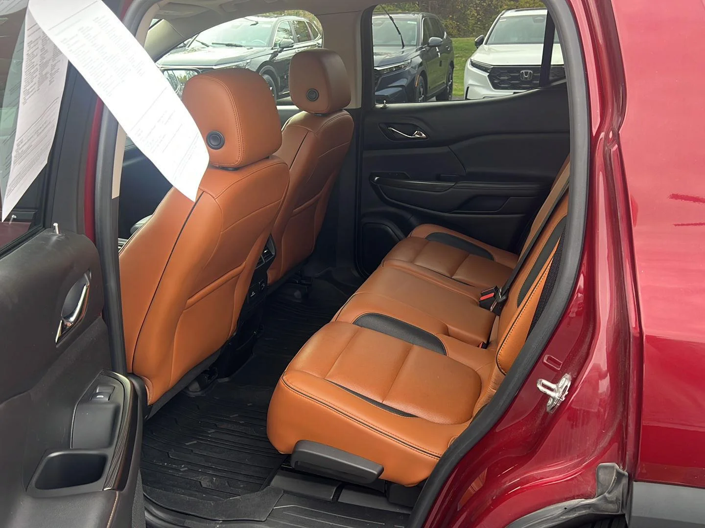 Used 2017 Crimson Red Tintcoat GMC SLT image 10