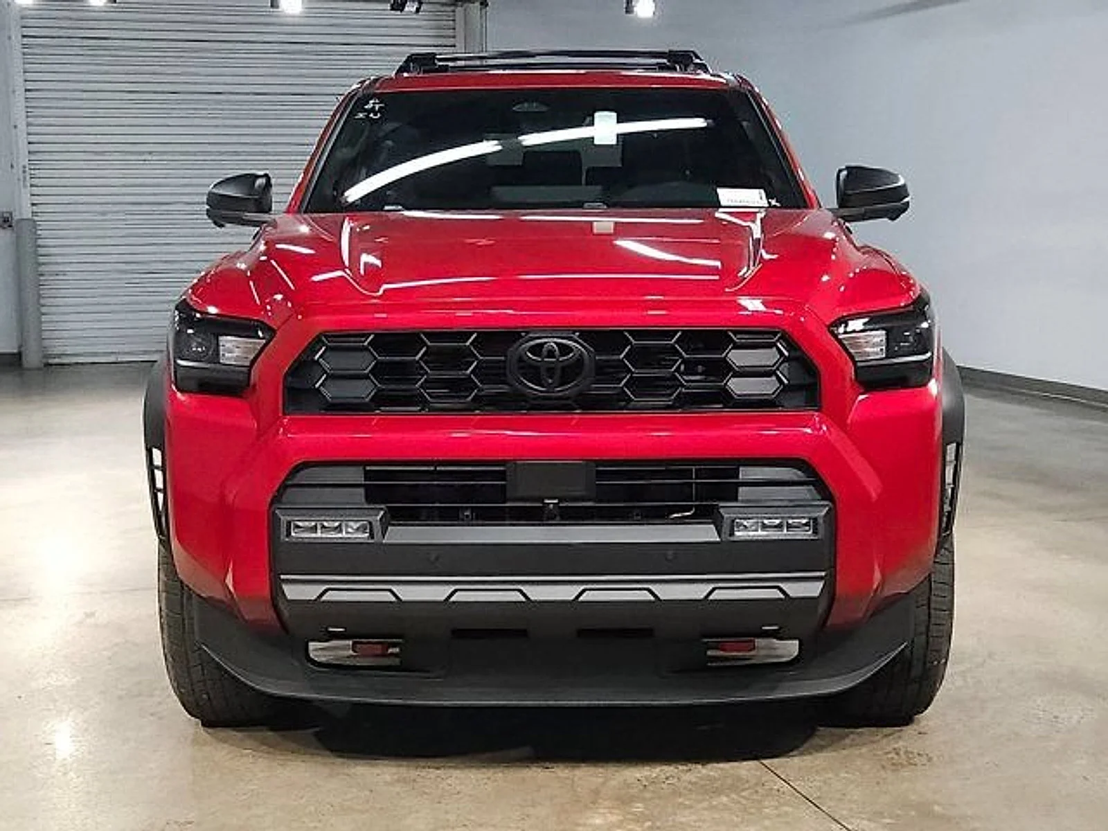 New 2026 Red Toyota Hybrid TRD Off Road Premium image 2