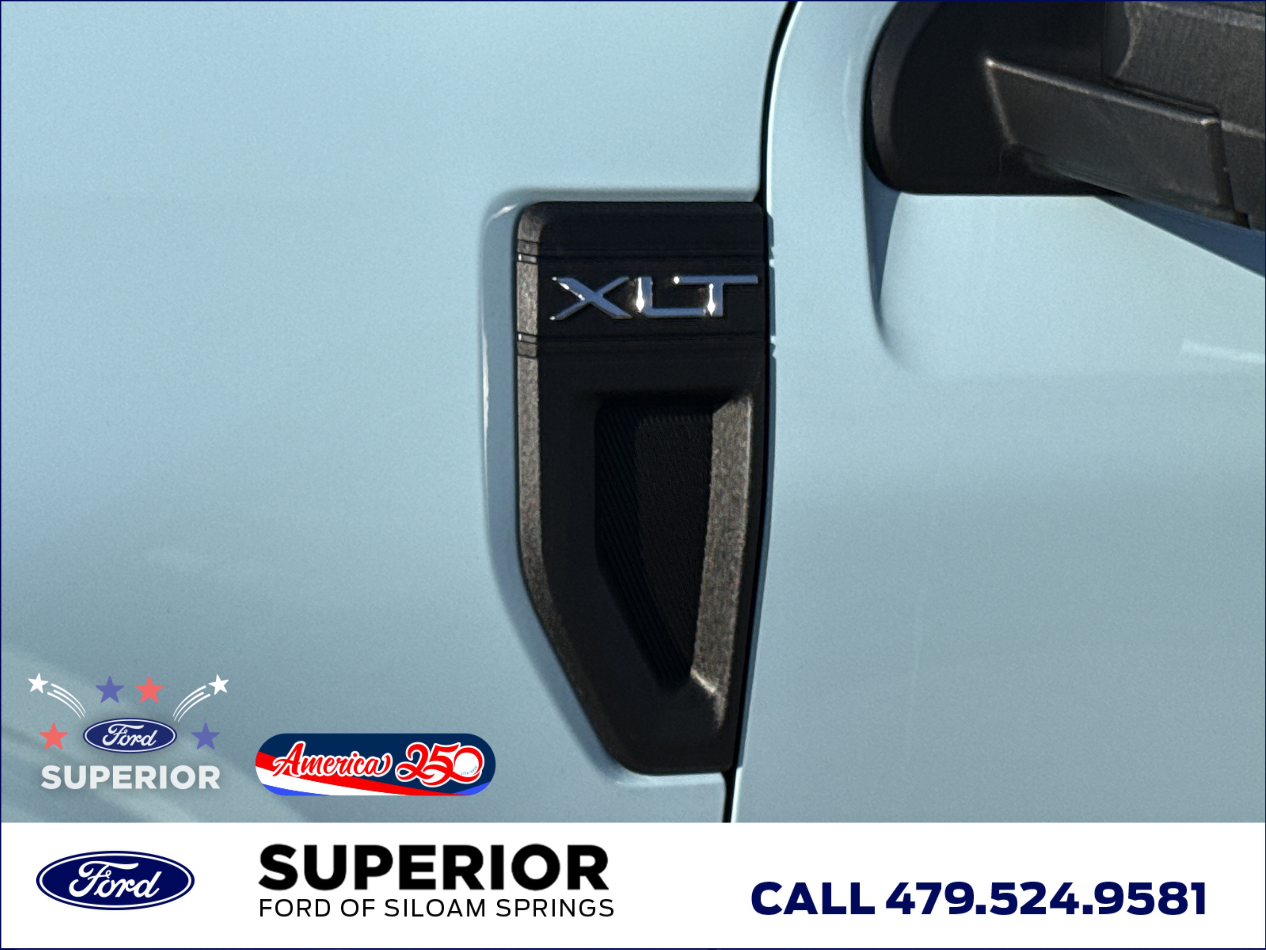 New 2026 Light Blue Ford XLT AWD image 13