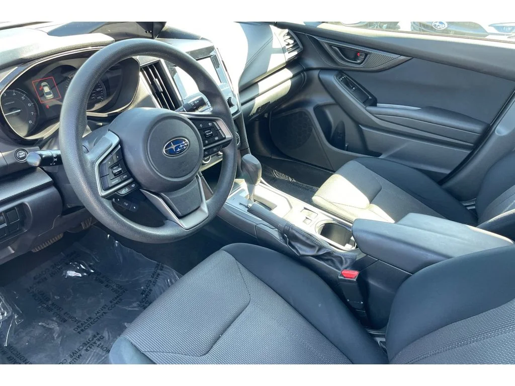 Used 2021 MAGNETITE GRAY METALLIC Subaru 5DR CVT image 10