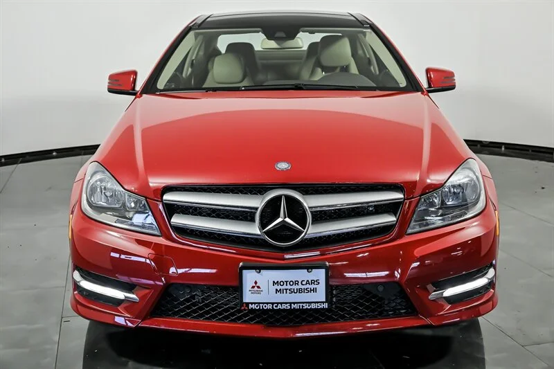 Used 2012 Mars Red Mercedes-Benz C 350 4MATIC® image 4