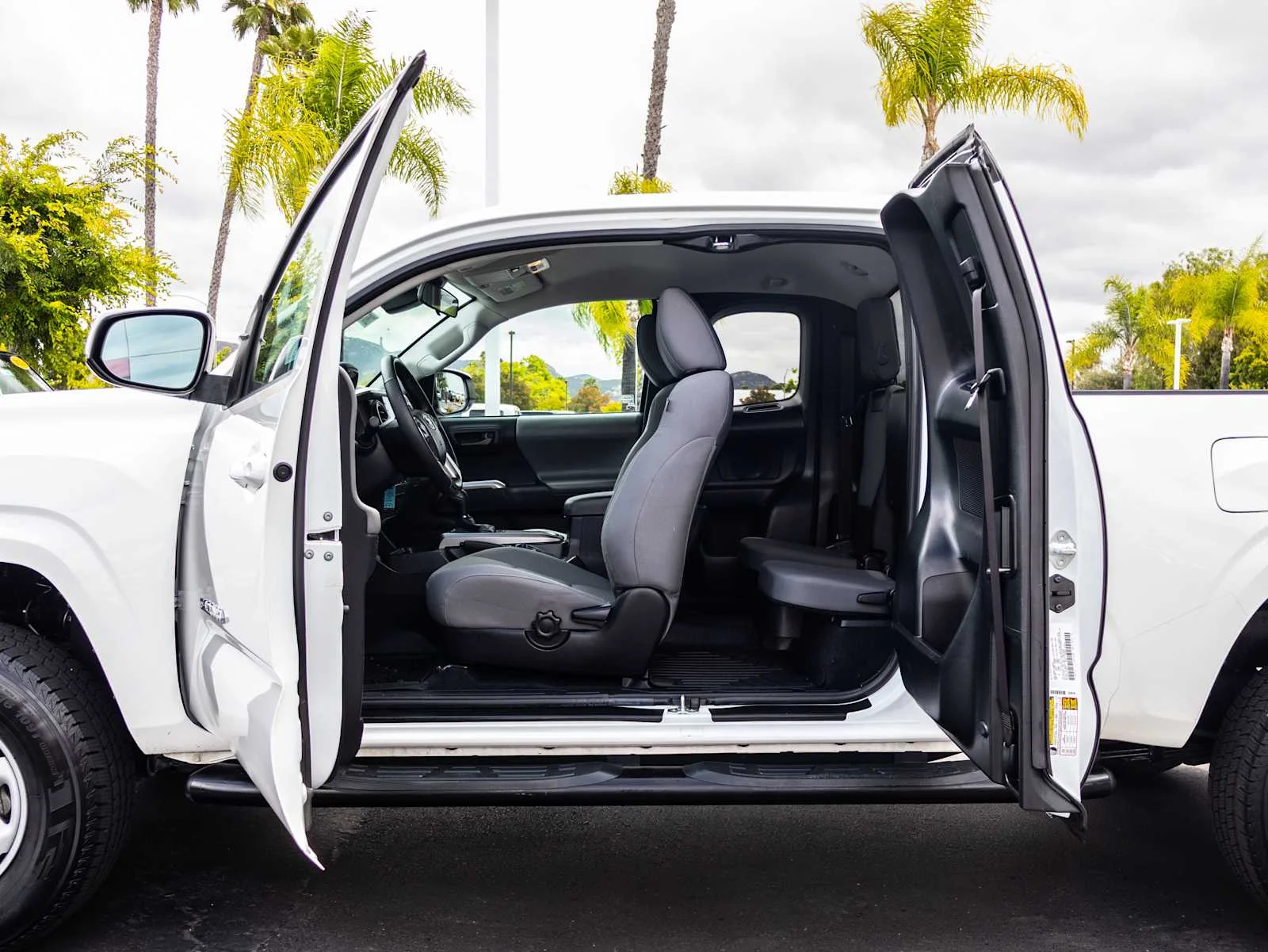 Certified Used 2021 Super White Toyota SR5 image 8