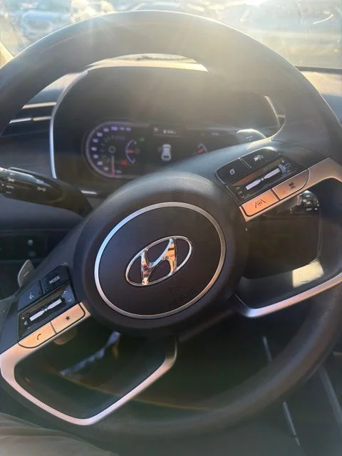 Used 2022 Silver Hyundai Blue image 11