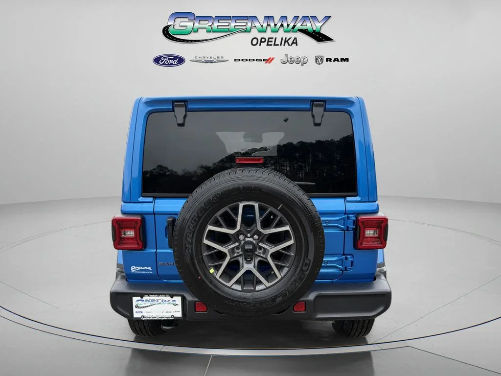 New 2026 Hydro Blue Pearl-Coat Exterior Paint Jeep Sahara image 6