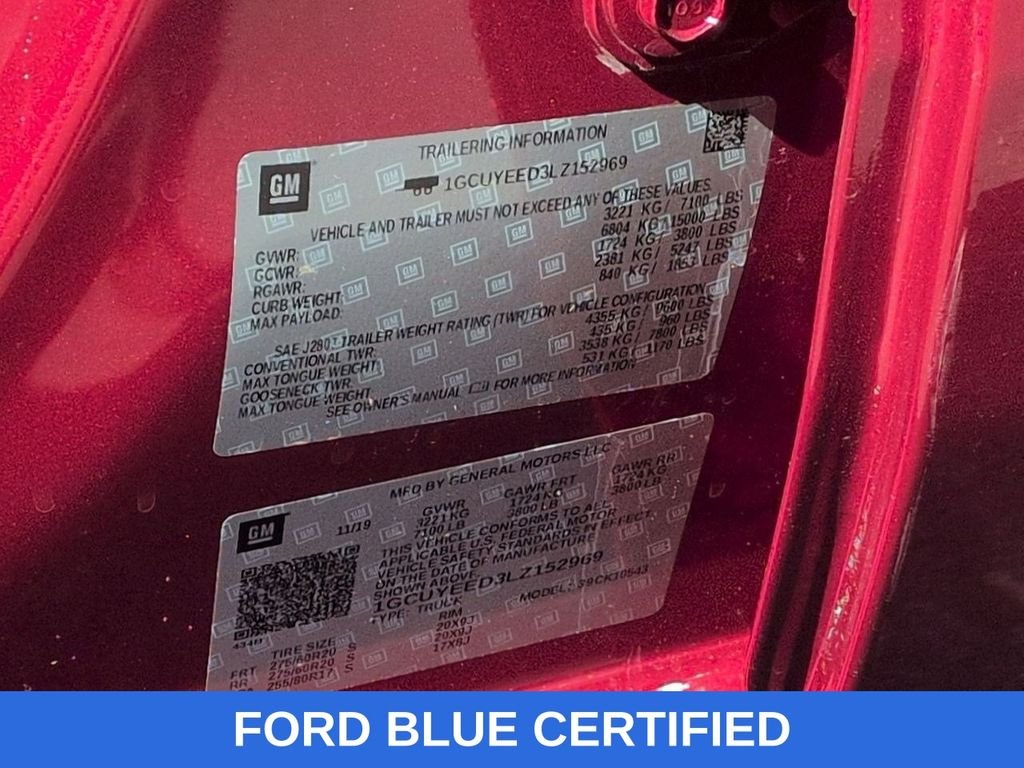 Used 2020 Cajun Red Tintcoat Chevrolet RST image 34