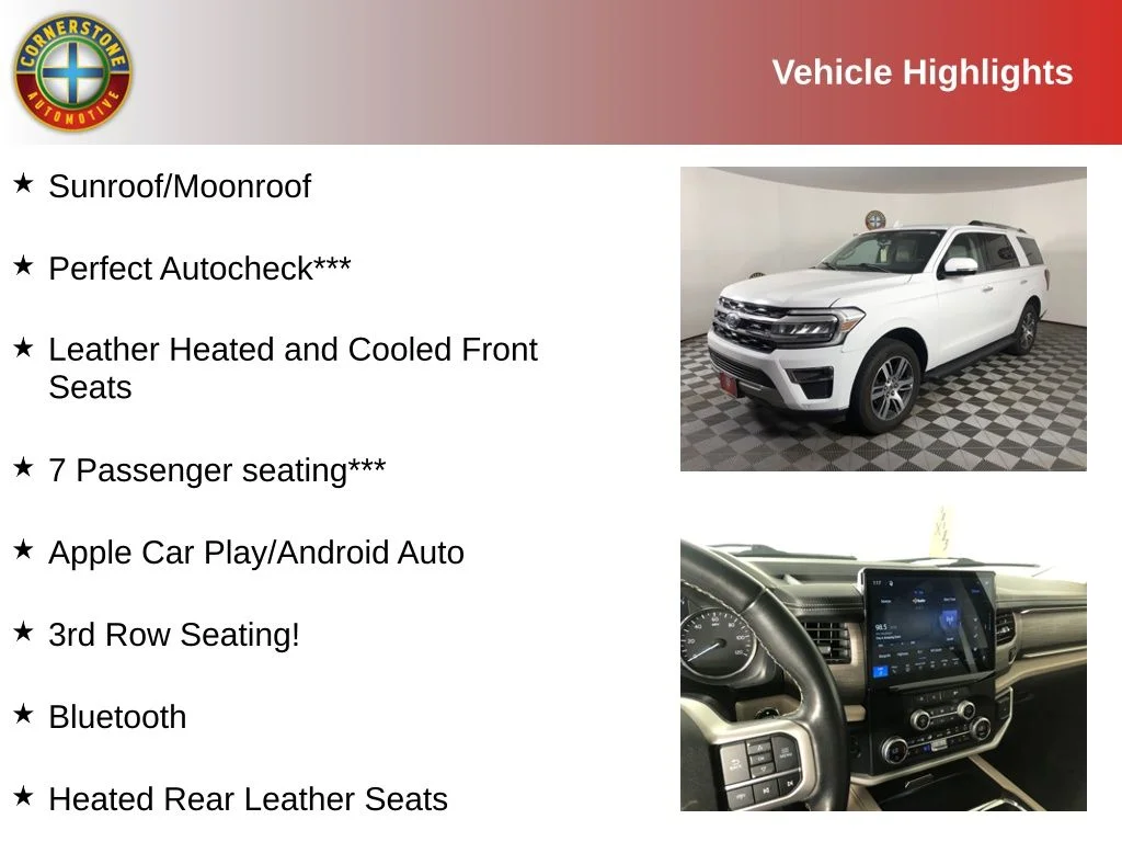 Certified 2024 Ford Expedition Limited with VIN 1FMJU2A87REA29208 for sale in Elk River, Minnesota