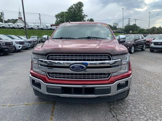 Used 2019 Ruby Red Metallic Tinted Clearcoat Ford Lariat image 3
