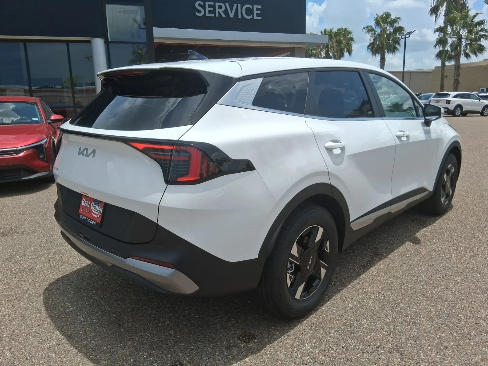 New 2026 White Kia LX image 4