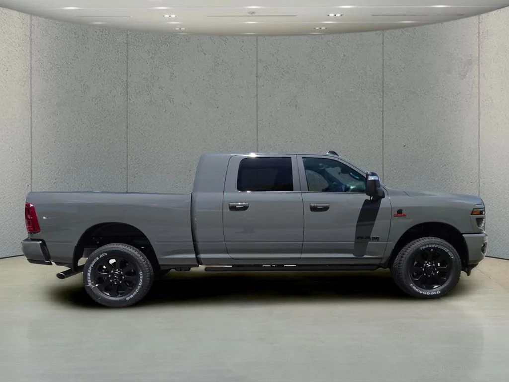 New 2026 Ceramic Gray Clear-Coat Exterior Paint RAM Laramie image 2