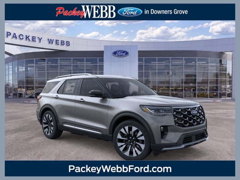 New 2026 Gray Metallic Ford Platinum™ image 1