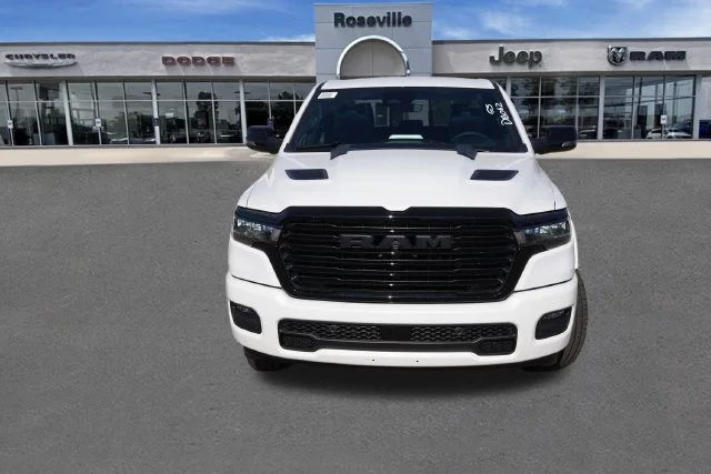 New 2026 Ivory White Tri-Coat Pearl-Coat Exterior Paint RAM Laramie image 8