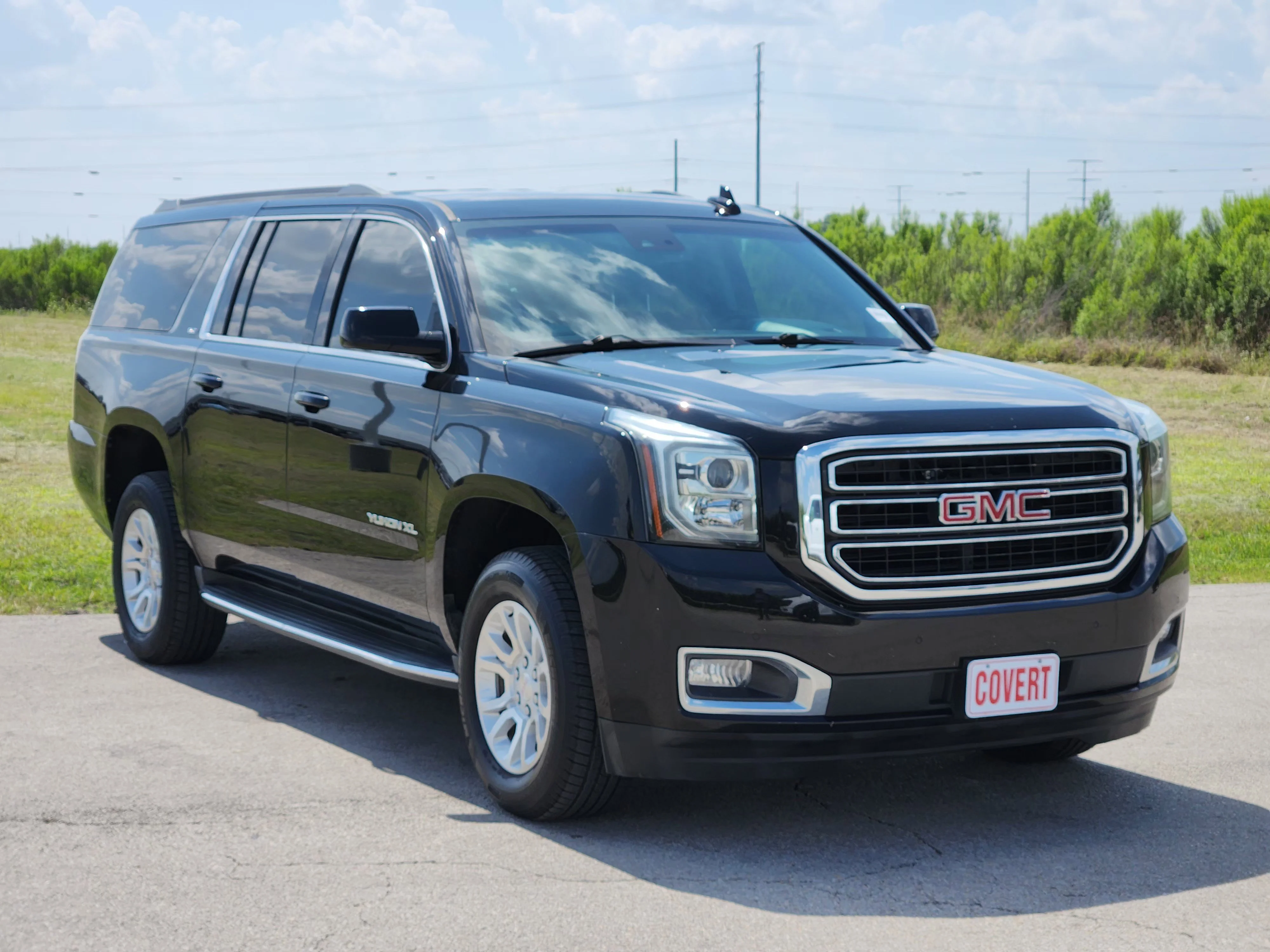 Used 2018 Onyx Black GMC SLT image 3