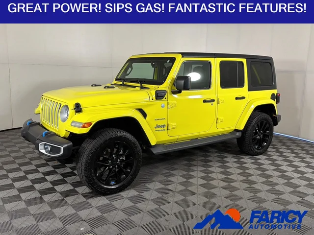 2022 Jeep Wrangler 4xe Unlimited Sahara