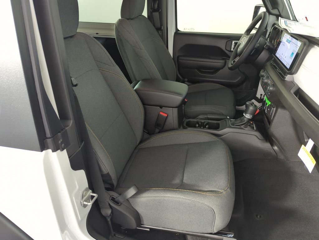 New 2026 Bright White Clear-Coat Exterior Paint Jeep Sport S image 32