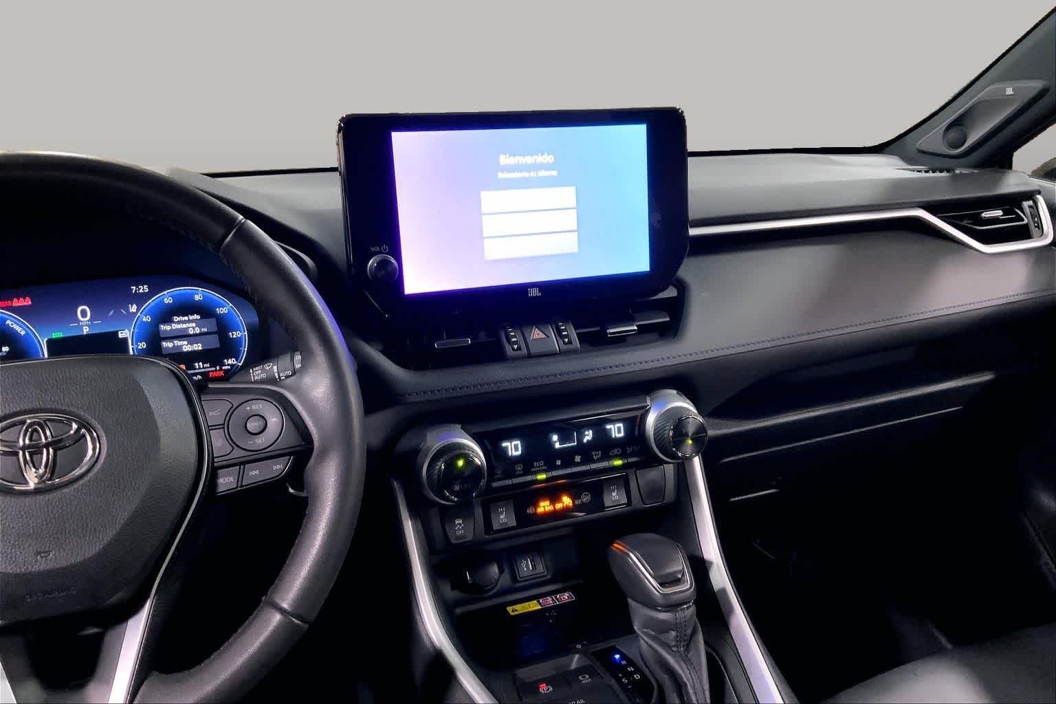 Used 2023 Magnetic Gray Metallic/Midnight Black Metallic Toyota Hybrid XSE image 13