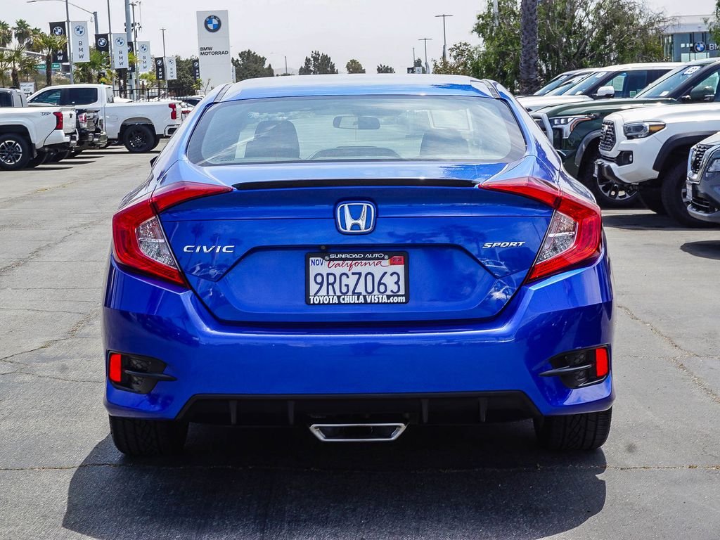Used 2021 Blue Honda Sport image 5