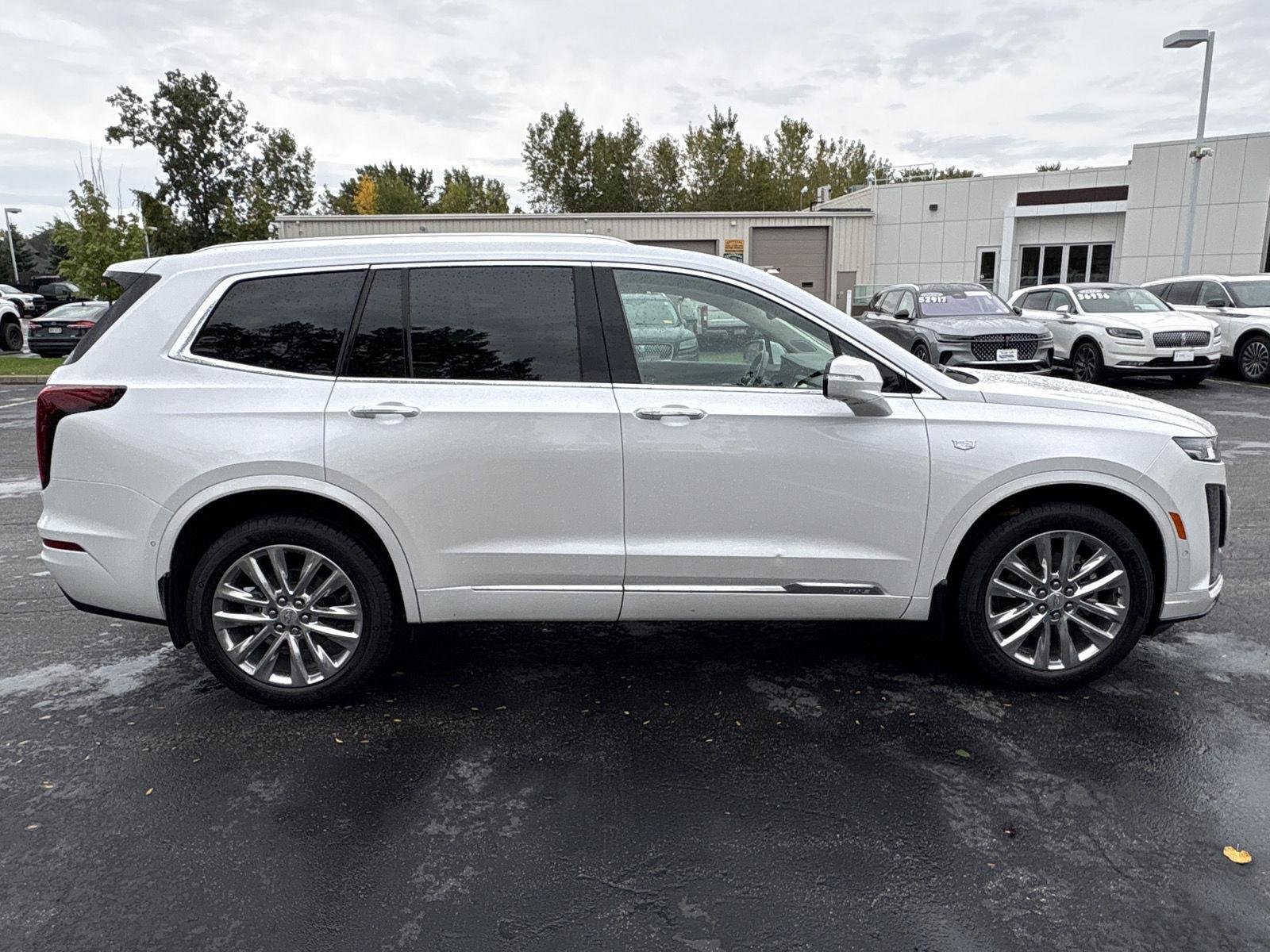 Used 2025 Crystal White Tricoat Cadillac AWD Premium Luxury image 24