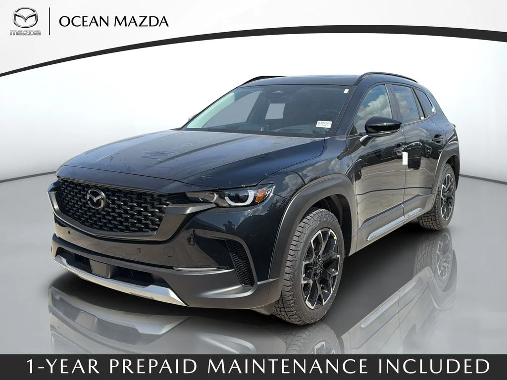 New 2026 Jet Black Mica Mazda 2.5 Turbo Meridian Edition AWD image 1