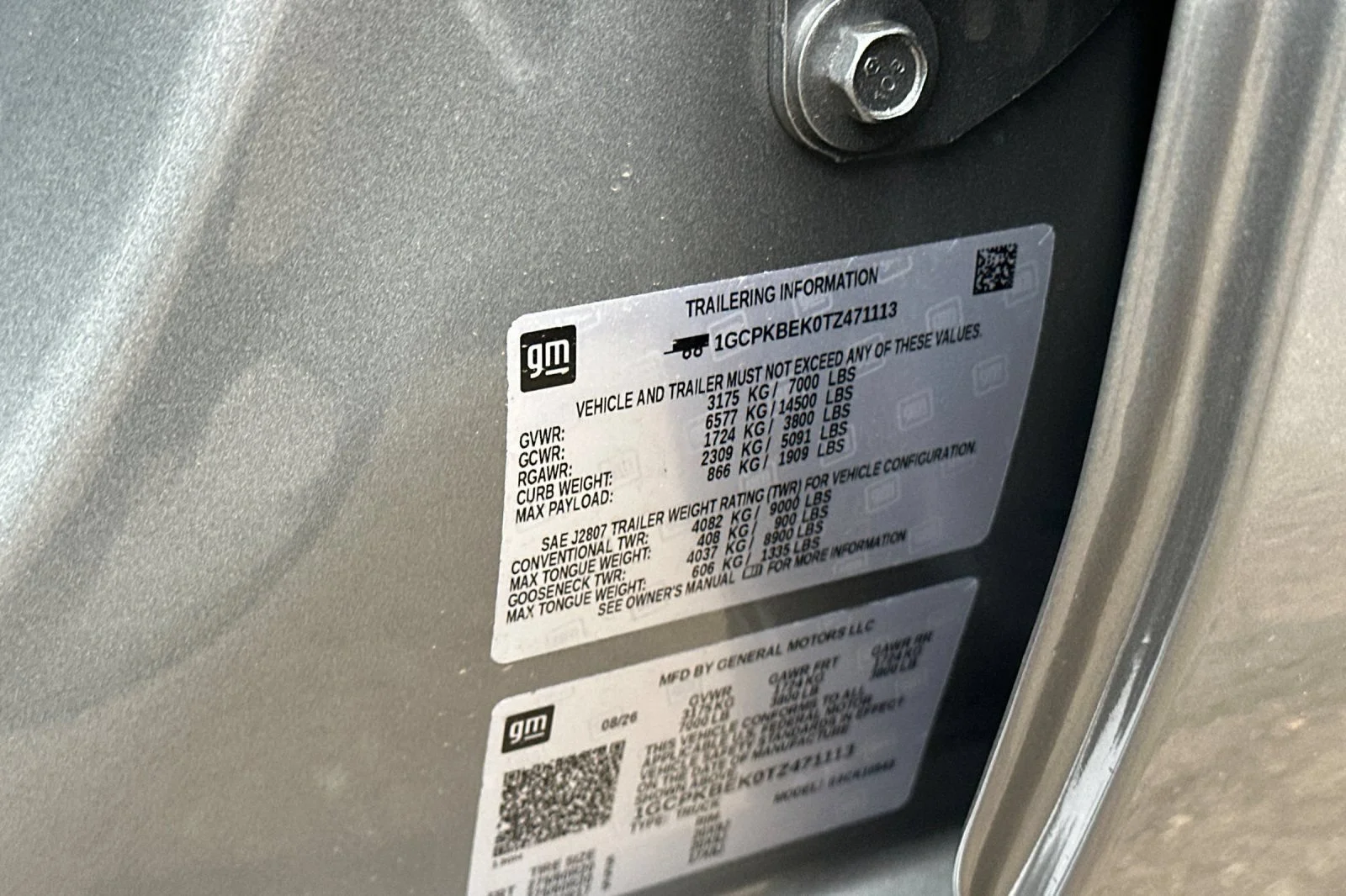 New 2026 Sterling Gray Metallic Chevrolet Custom image 28