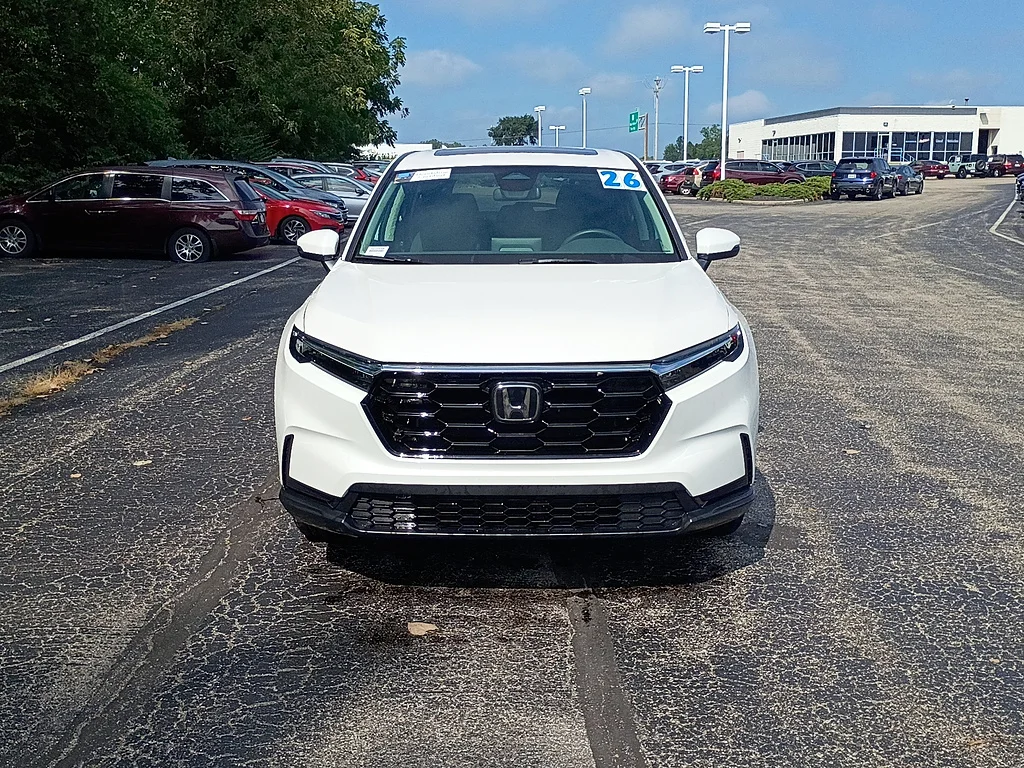 Certified Used 2026 PLATINUM WHITE Honda EX image 8