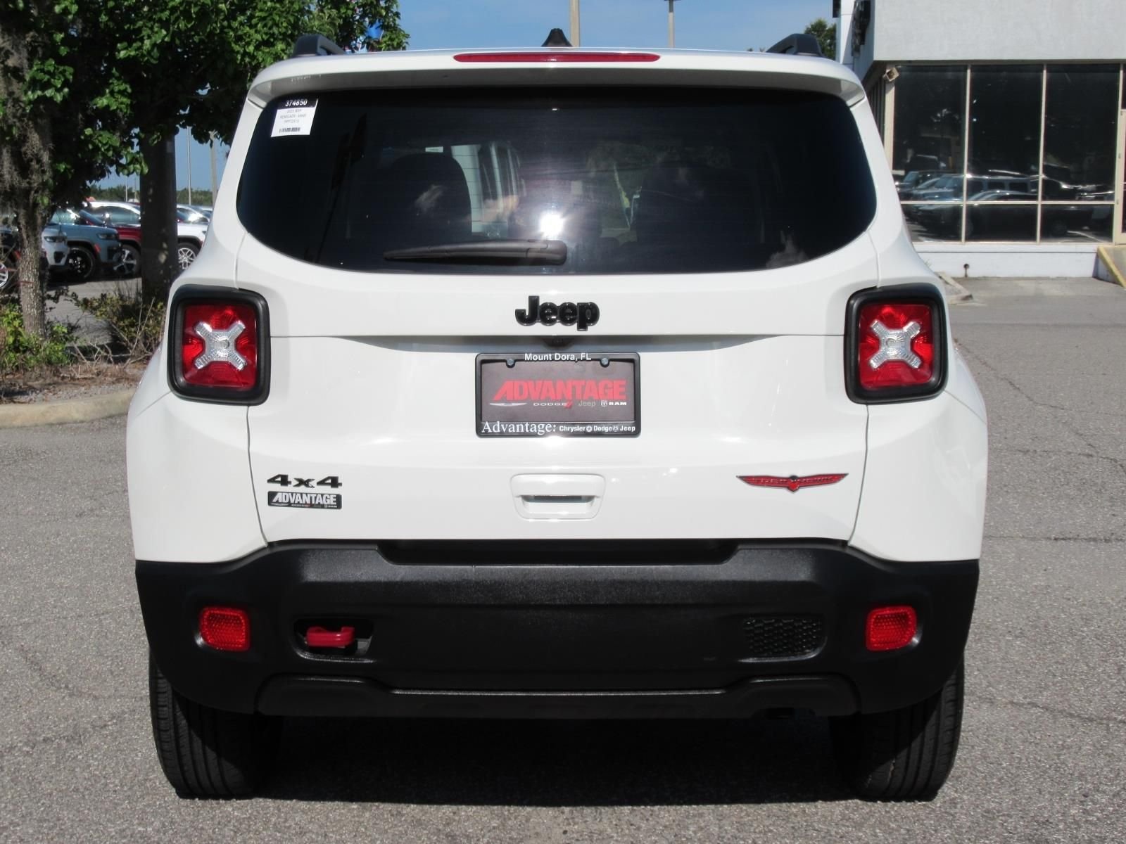 Certified Used 2023 White Jeep Trailhawk image 6