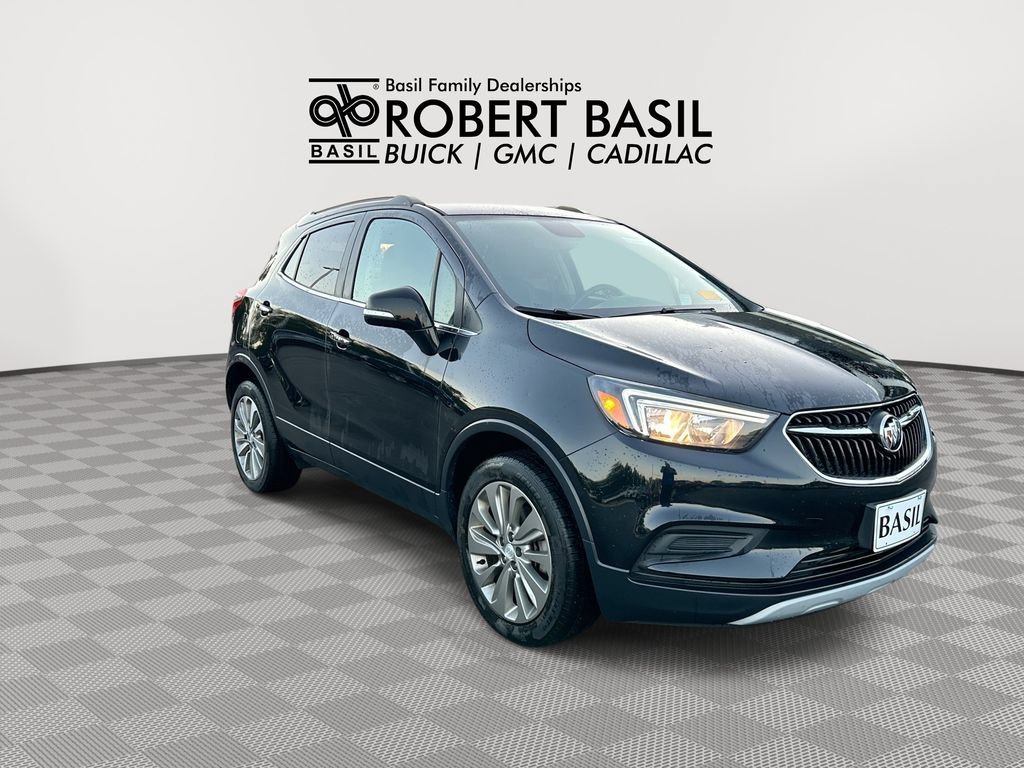 Used 2019 Includes (CM5) Black Carbon Metallic lower exterior accent color, Paint code W700S.) Buick Preferred image 2