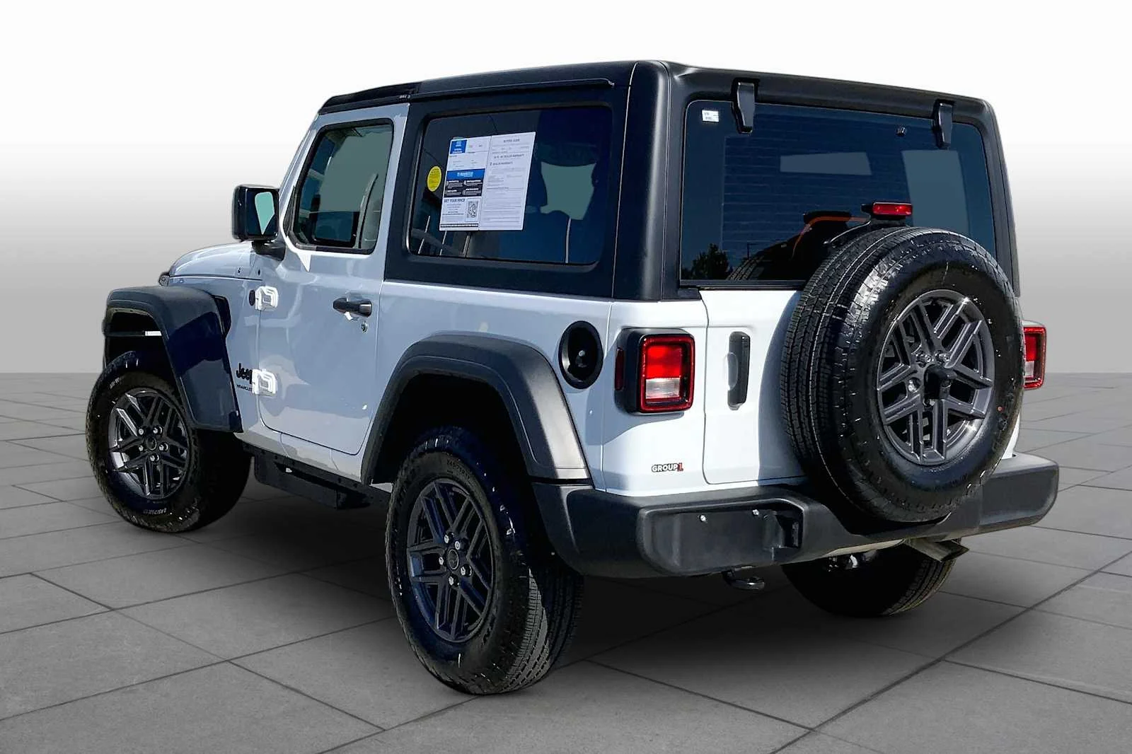 Used 2026 Bright White Clearcoat Jeep Sport image 4