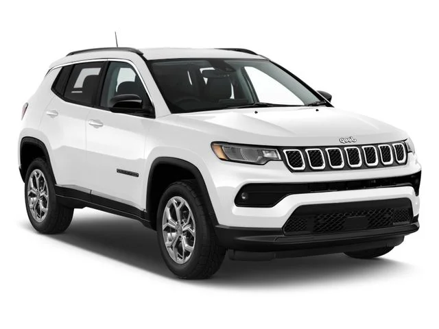 Used 2023 Bright White Clearcoat Jeep Latitude Lux image 1