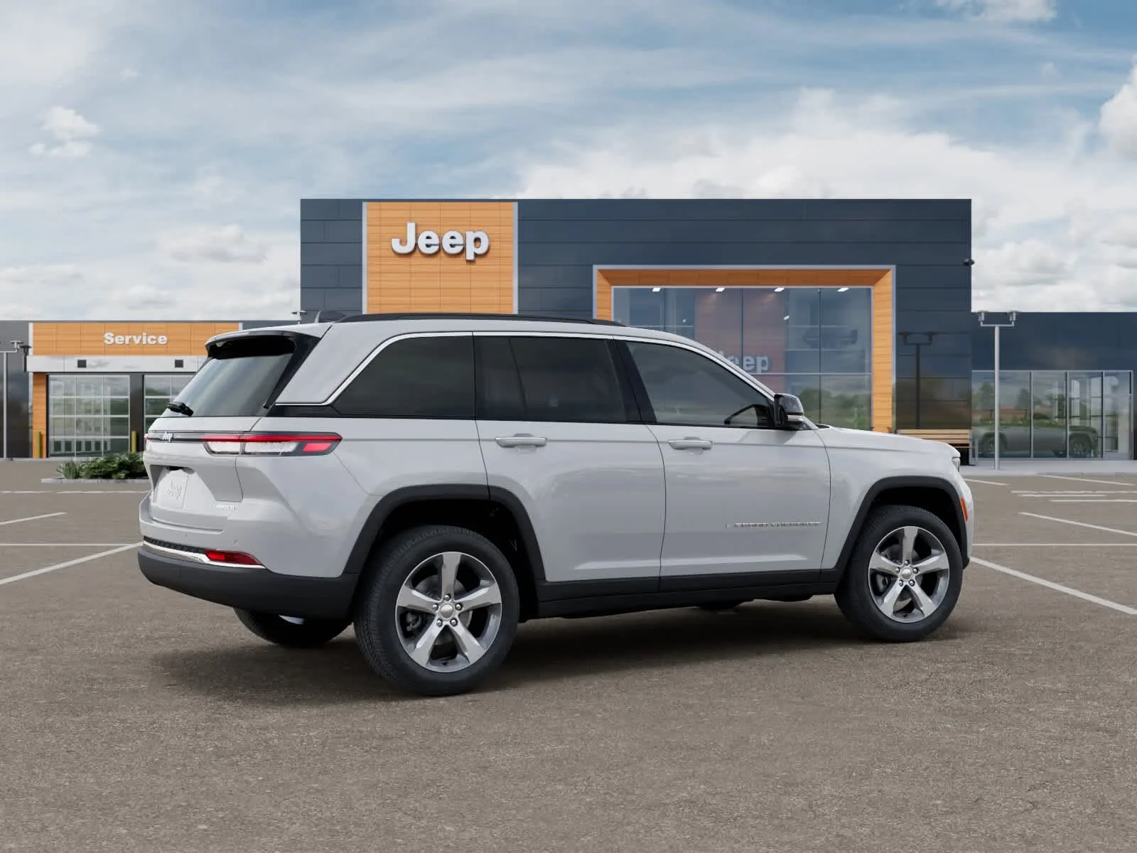 New 2026 Bright White Clearcoat Jeep Limited image 4