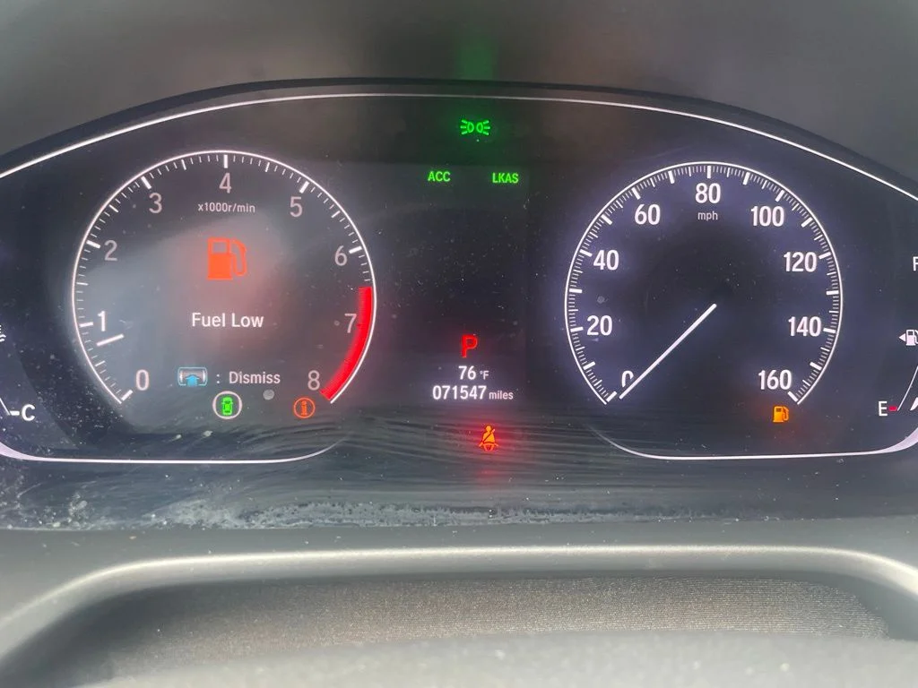 Used 2019 Platinum White Pearl Honda EX-L image 2