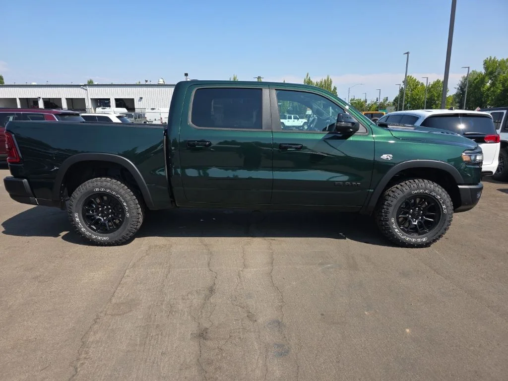 New 2026 Serrano-Green Metallic Exterior Paint RAM Rebel image 6