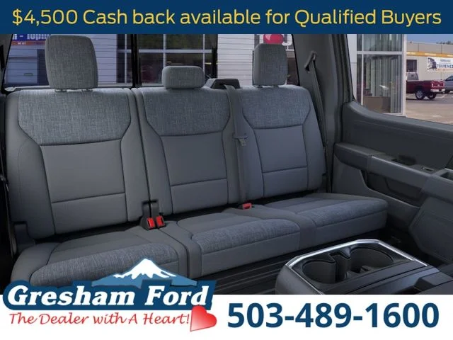 New 2026 Carbonized Gray Metallic Ford XLT image 12