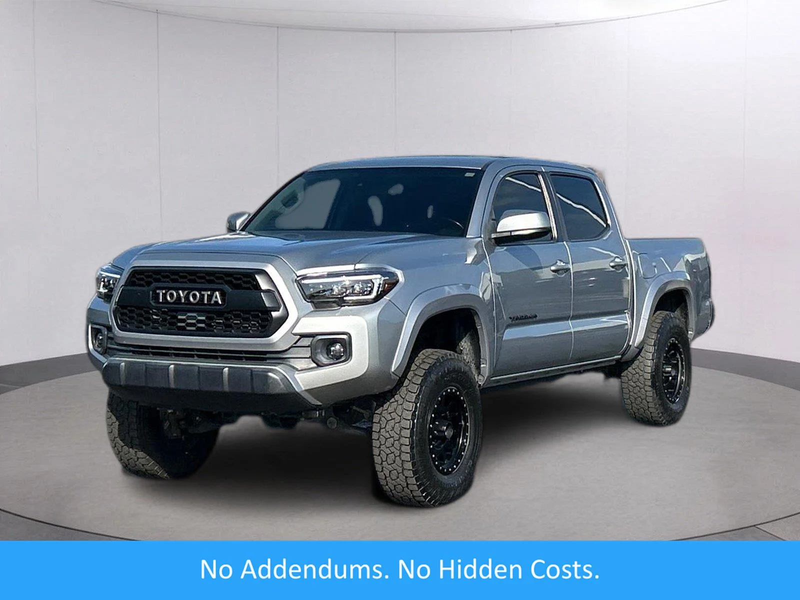 Used 2021 Silver Sky Metallic Toyota SR5 V6 image 1