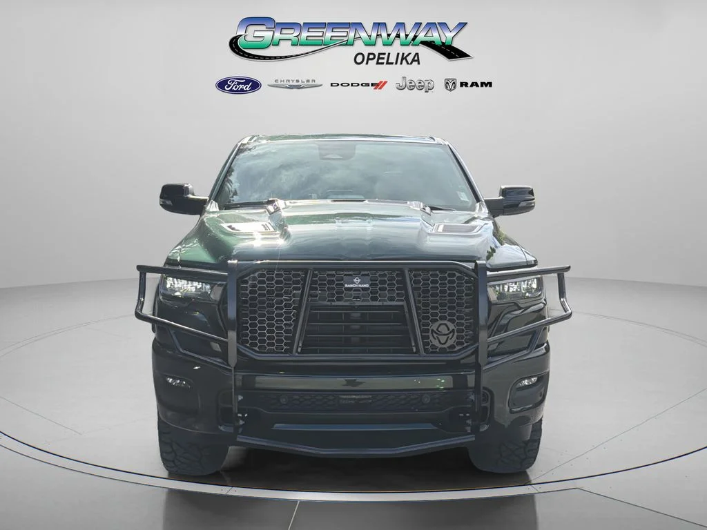 New 2026 Serrano-Green Metallic Exterior Paint RAM Laramie image 4