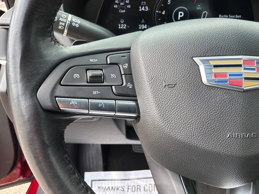 Used 2023 Radiant Red Tintcoat Cadillac Premium Luxury image 18