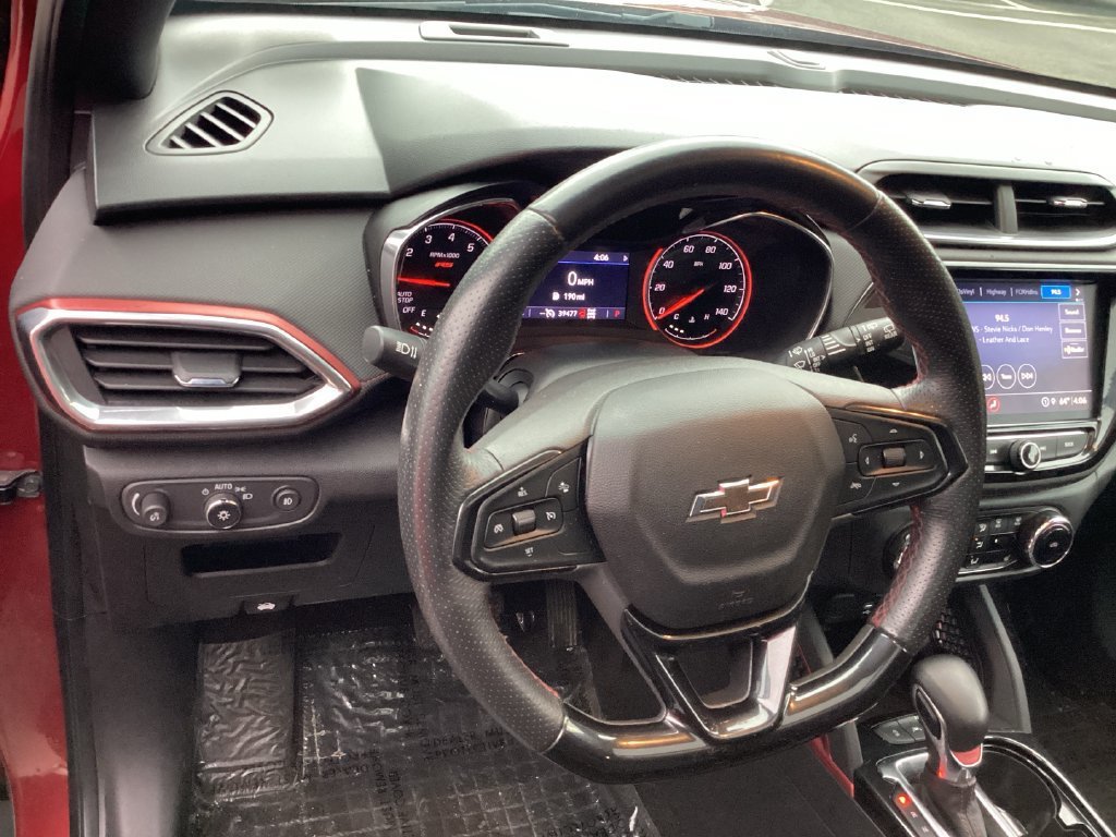 Used 2021 SCARLET RED METALLIC Chevrolet RS image 16