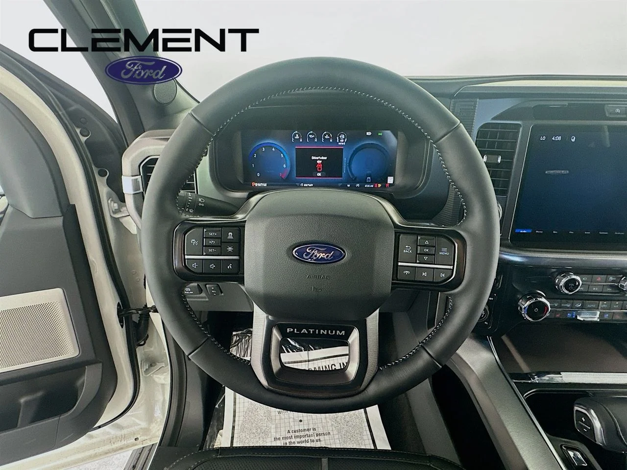 New 2026 Star White Metallic Tri-Coat Ford Platinum® image 14