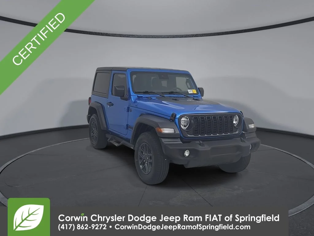 Certified Used 2024 Blue Jeep Sport S image 9
