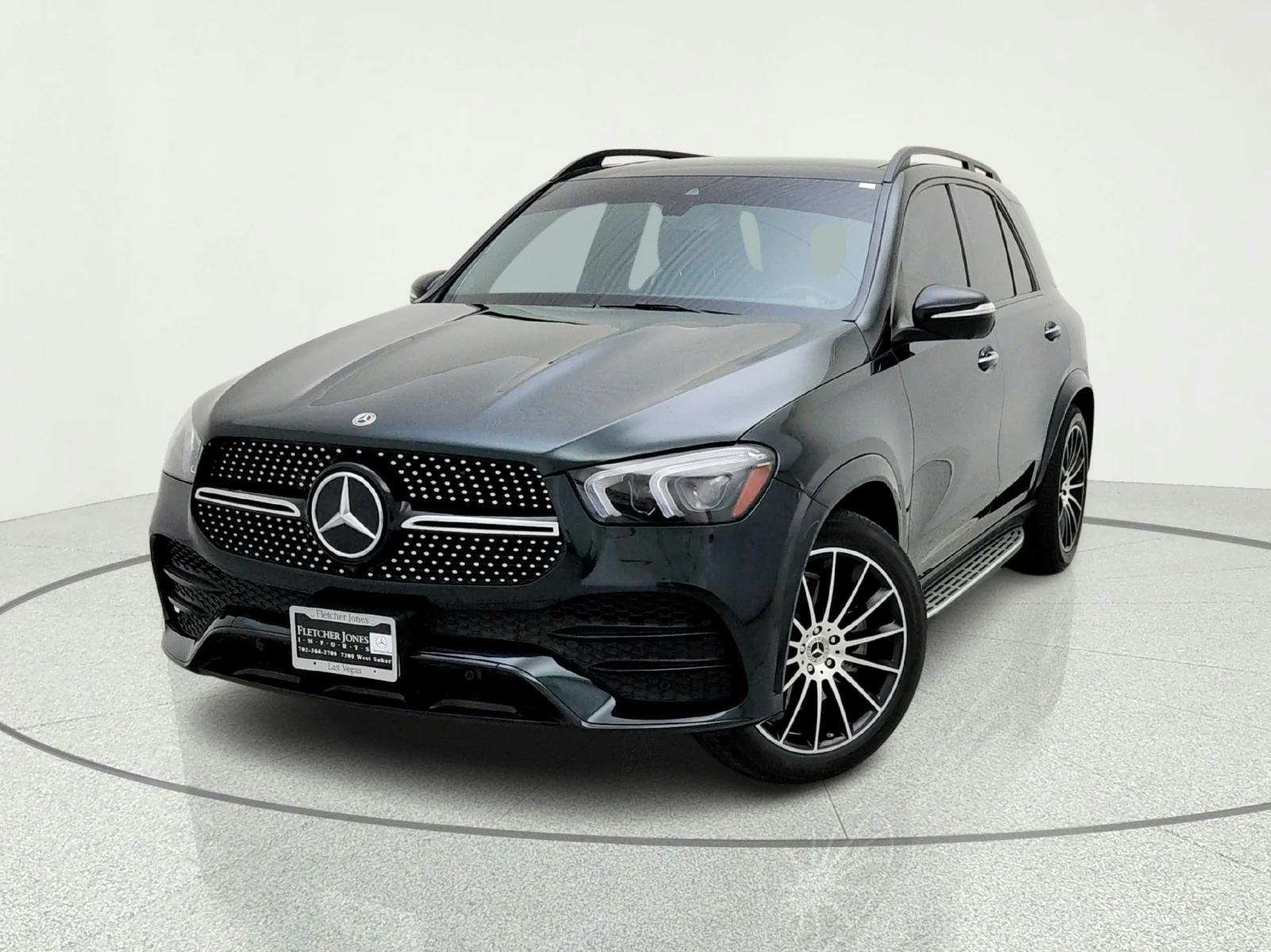 Used 2021 Emerald Green Metallic Mercedes-Benz GLE 450 image 2
