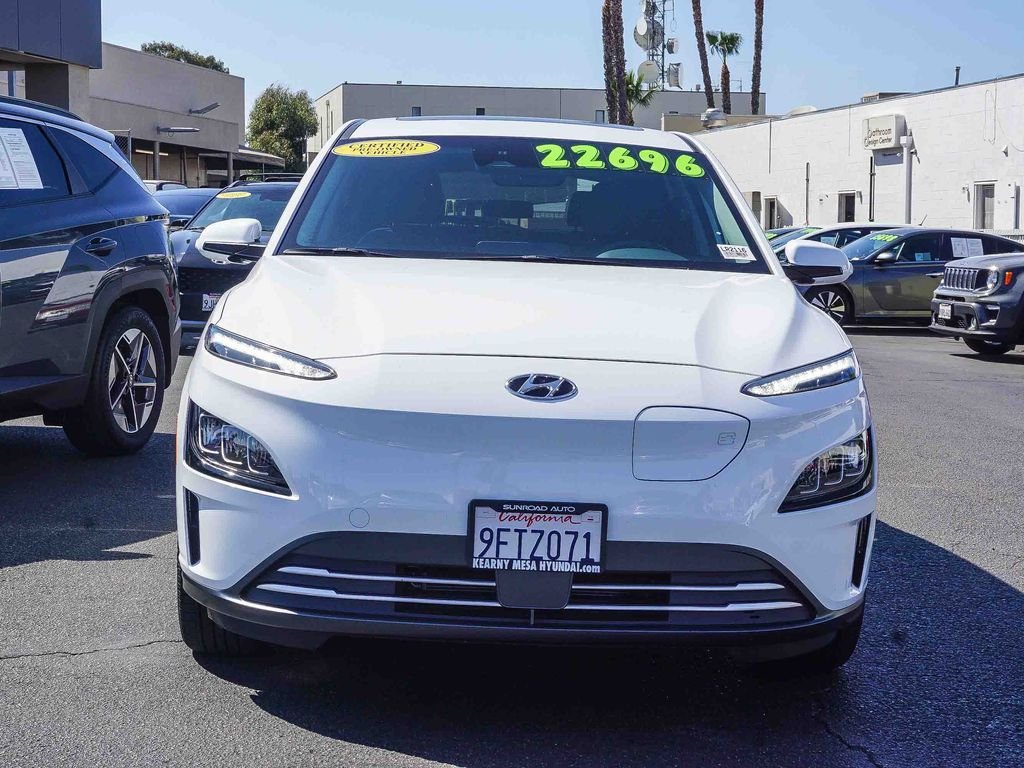 Certified 2023 Hyundai Kona EV Limited with VIN KM8K53AG9PU173960 for sale in San Diego, CA