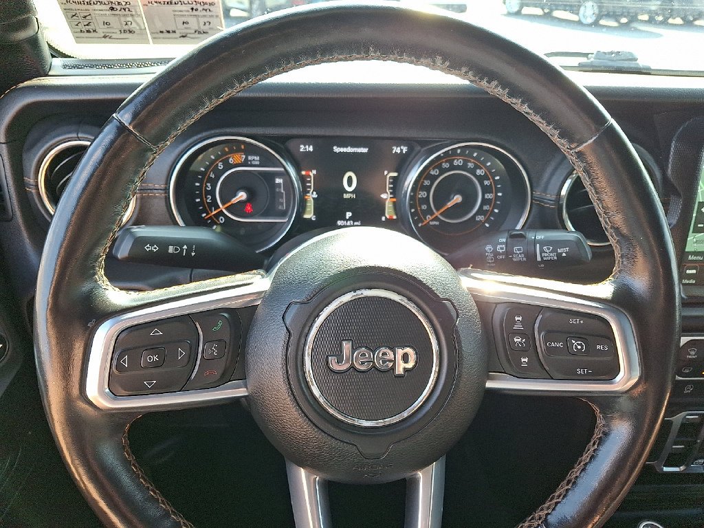 Used 2020 Black Jeep Unlimited Sahara High Altitude image 21