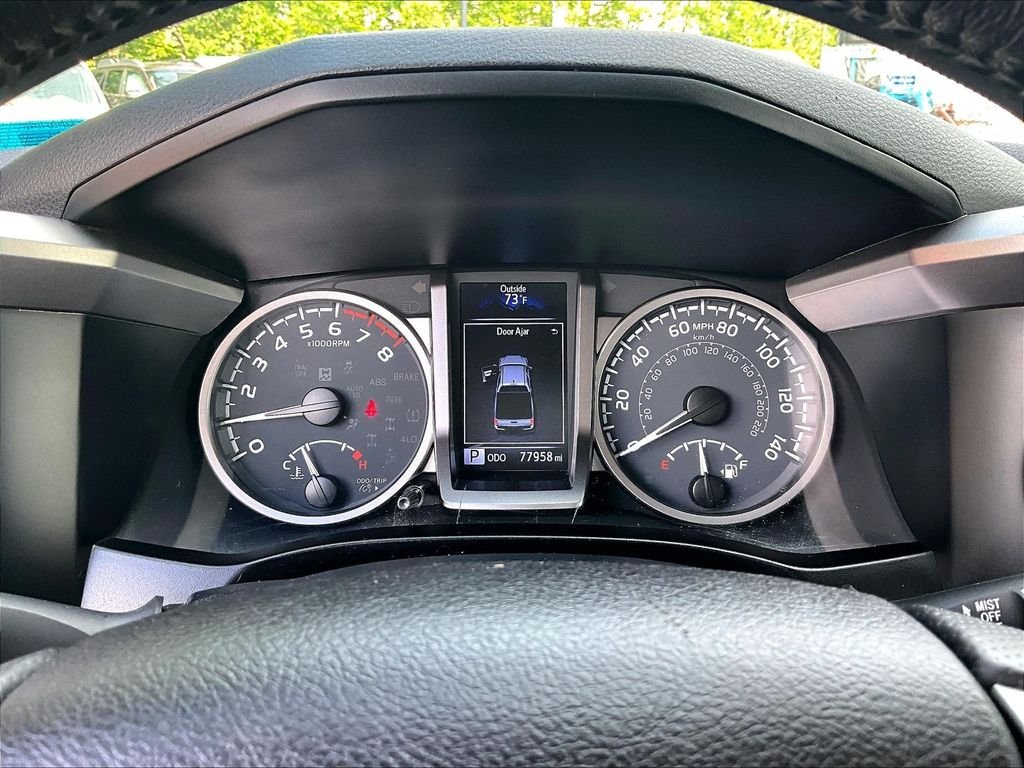 Used 2021 Midnight Black Metallic Toyota SR5 image 25