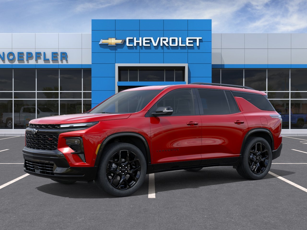 New 2026 Radiant Red Tintcoat Chevrolet RS image 2