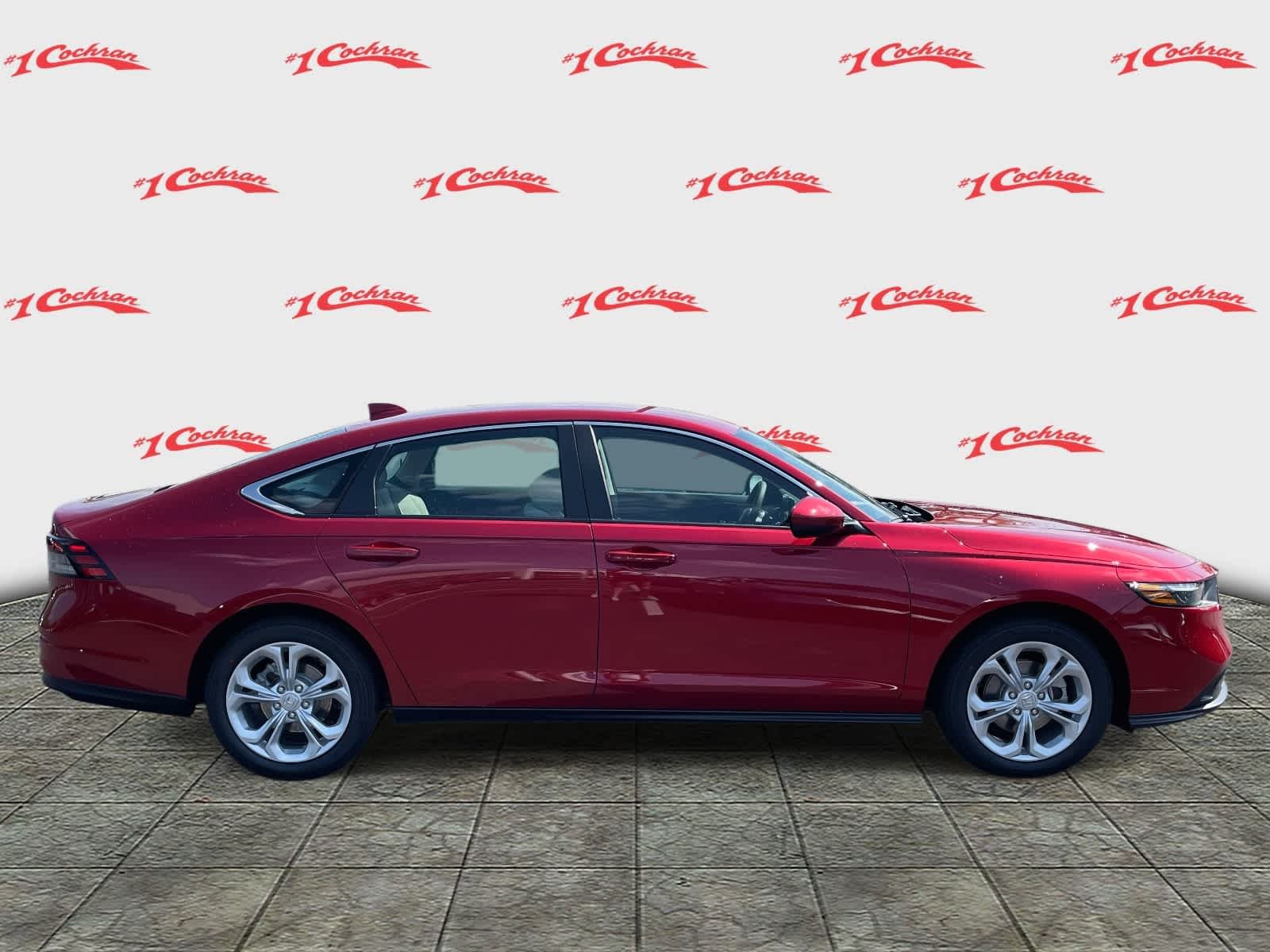 New 2025 Radiant Red Metallic Honda LX image 2