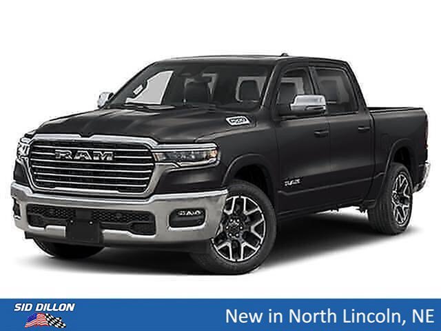 New 2027 Diamond Black Crystal Pearlcoat Ram Laramie image 1