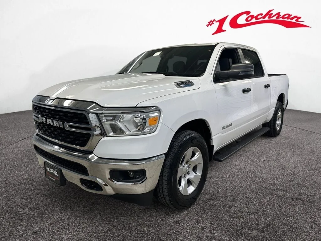 Used 2023 Bright White Clearcoat Ram Big Horn image 32