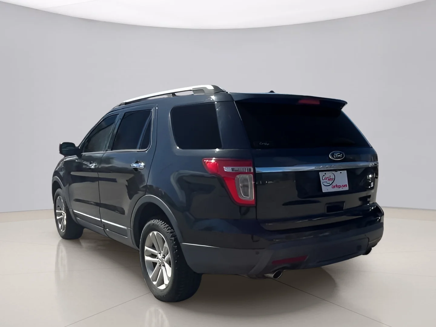 Used 2014 Black Ford XLT SPORT UTILITY 4D image 7