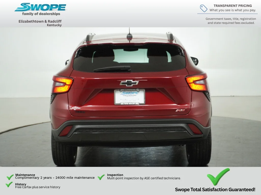 Used 2024 CRIMSON METALLIC Chevrolet 2RS image 4