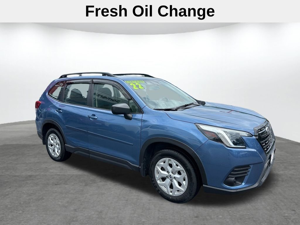 Used 2022 Blue Subaru Base image 5